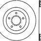 Stoptech 97-04 Chevy Corvette Left Front CRYO-STOP Rotor