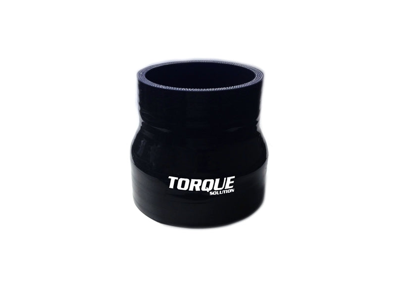 Torque Solution Transition Silicone Coupler: 2 inch to 3 inch Black Universal