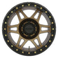 Method MR106 Beadlock 17x9 -44mm Offset 6x5.5 108mm CB Method Bronze w/BH-H24125 Wheel