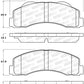 StopTech Performance 10-14 Ford F-150 Front Brake Pads