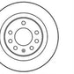 StopTech Drilled Sport Brake Rotor