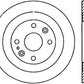 Centric 94-05 Mazda Miata MX-5/92-95 MX-3 (Normal Suspension) Rear Premium Brake Cryo Rotor