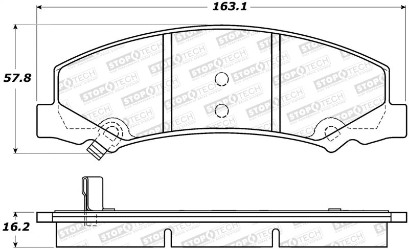 StopTech Street Brake Pads