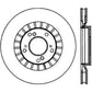 Stoptech 00-09 Honda S2000 Front CRYO-STOP Rotor