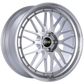 BBS LM 21x9 5x120 ET32 Diamond Silver Center Diamond Cut Lip Wheel -82mm PFS/Clip Required