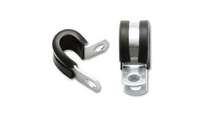 Vibrant Stainless Steel Cushion P-Clamp for 1.125in OD Hose (10 Pack)