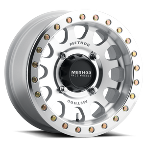 Method MR401 UTV Beadlock 15x7 / 5+2/38mm Offset / 5x4.5 / 72 CB Machined - Raw Wheel