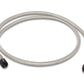 Vibrant Univ Oil Feed Kit 2ft Teflon lined S.S. hose with two -4AN female fittings preassembled