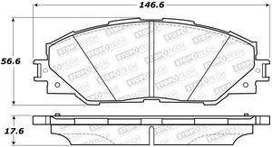 StopTech Street Brake Pads