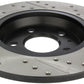 StopTech Power Slot 09-10 Audi A4/A4 Quattro / 08-10 A5 / 10 S4 Rear Right Drilled & Slotted Rotor