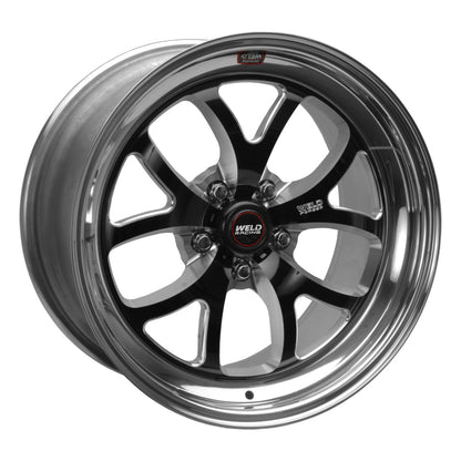 Weld S76 18x8.5 / 5x4.5 BP / 2.7in. BS Black Wheel (Low Pad) - Non-Beadlock