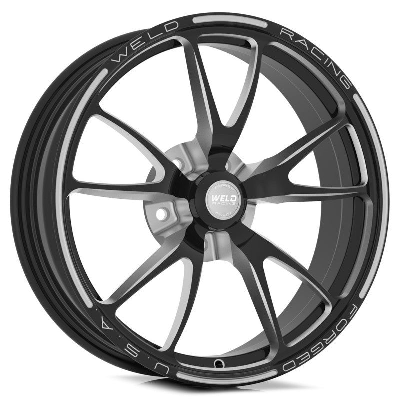 Weld Full Throttle 1-Piece 15x3.5 / 5x4.5 BP / 2.25in. BS Black Wheel - Non-Beadlock