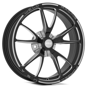 Weld Full Throttle 1-Piece 18x6 / 5x4.5 BP / 3.2in. BS Black Wheel - Non-Beadlock