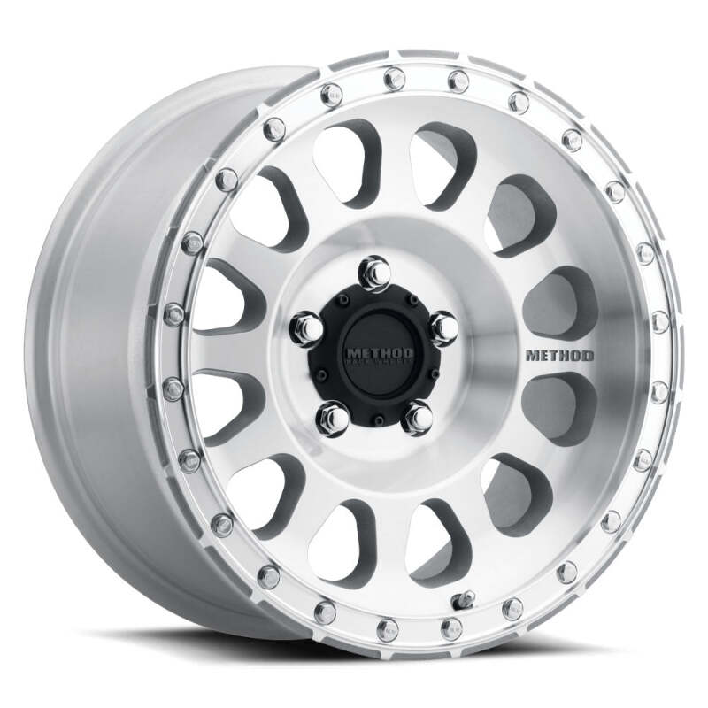 Method MR315 20x9 / 5x5.5 BP / 18mm Offset / 108mm CB Machined - Clear Coat Wheel