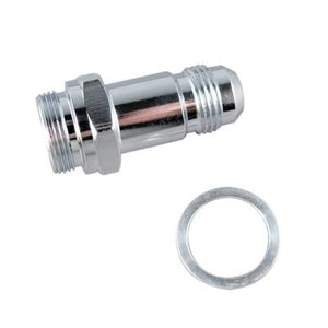 Fragola -6AN x 7/8-20 Carb Adapter Long 3in - Chrome