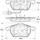 StopTech Street Touring Brake Pads