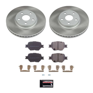 Power Stop 00-05 Toyota Celica Front Semi-Coated Rotor Kit