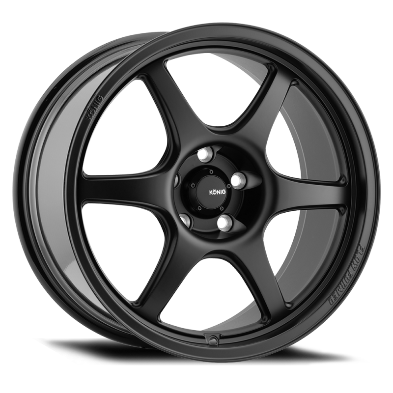 Konig Hexaform 18x8.5 5x120 ET43 Matte Black