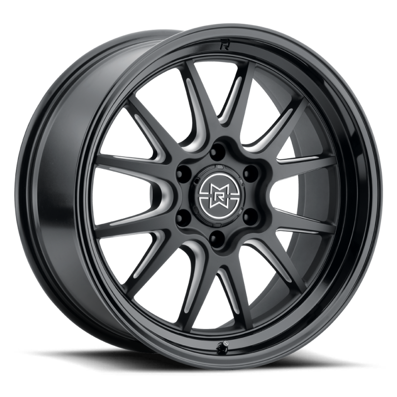 Method Raised MR802 20x9 / 8x170 BP / 0mm Offset / 125mm Bore - Double Black Milled Wheel