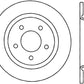 StopTech Power Slot 07-09 Mazdaspeed 3 Slotted CRYO Right Rear Rotor