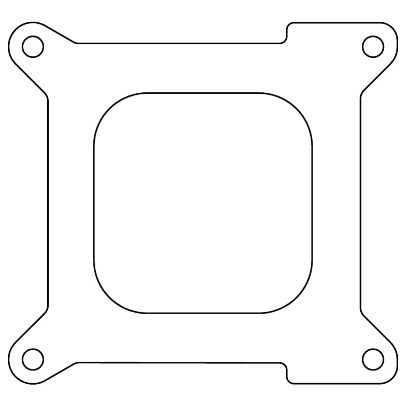 Cometic NASCAR 4 Barrel .047in Fiber Carburetor/Throttle Body Mounting Gasket - Open Plenum