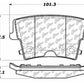 StopTech Sport Brake Pads w/Shims and Hardware