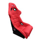 NRG FRP Bucket Seat (Red Cloth) - Large