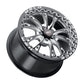 Weld Belmont Beadlock 18x10.5 / 5x120.65 BP / ET65 BS8.25 Gloss Black MIL DIA 78.1