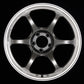 Advan RG-D2 18x8.5 +35 5-120 Machining & Racing Hyper Black Wheel