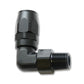 Vibrant Male NPT 90 Degree Hose End Fitting -6AN - 1/8 NPT