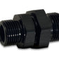 Vibrant -10AN to -8AN ORB Male to Male Union Adapter - Anodized Black