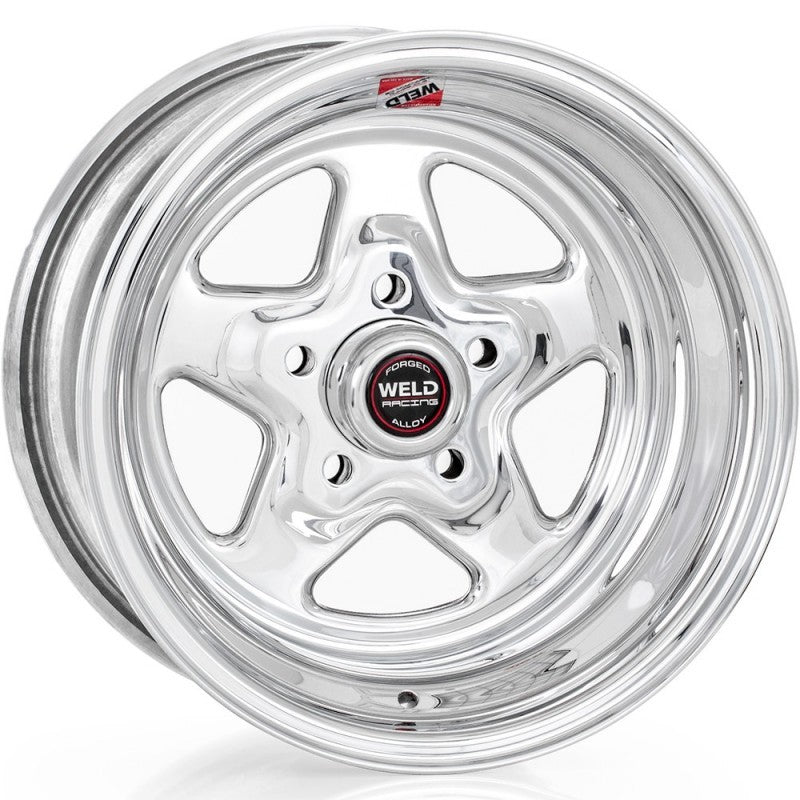 Weld ProStar 15x8 / 5x4.5 BP / 6.5in. BS Polished Wheel - Non-Beadlock