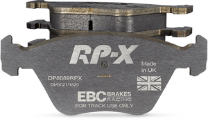 EBC Racing 15-19 Volkswagen Golf R MK7 2.0L Turbo RP-X Rear Brake Pads