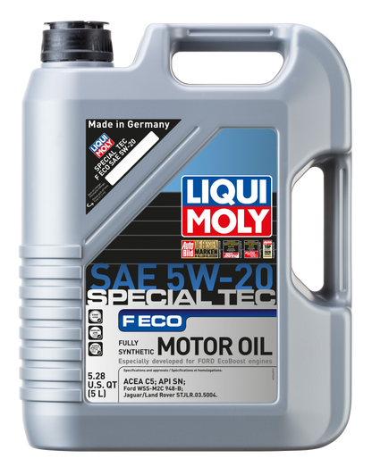 LIQUI MOLY 5L Special Tec F ECO Motor Oil SAE 5W20