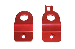 Torque Solution Red Radiator Stay Bracket: 02-07 Subaru Impreza (Inc WRX / STI)