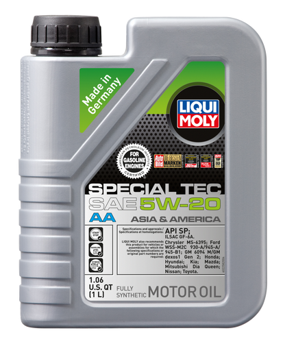 LIQUI MOLY 1L Special Tec AA Motor Oil SAE 5W20