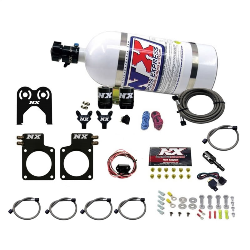 Nitrous Express Nissan GT-R Nitrous Plate Kit (35-300HP) w/10lb Bottle