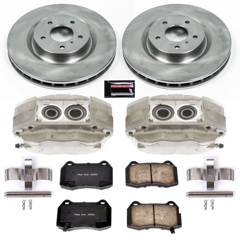 Power Stop 03-04 Infiniti G35 Front Autospecialty Brake Kit w/Calipers