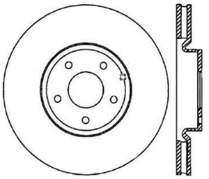 StopTech Drilled Sport Brake Rotor