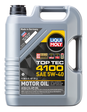 LIQUI MOLY 5L Top Tec 4100 Motor Oil SAE 5W40