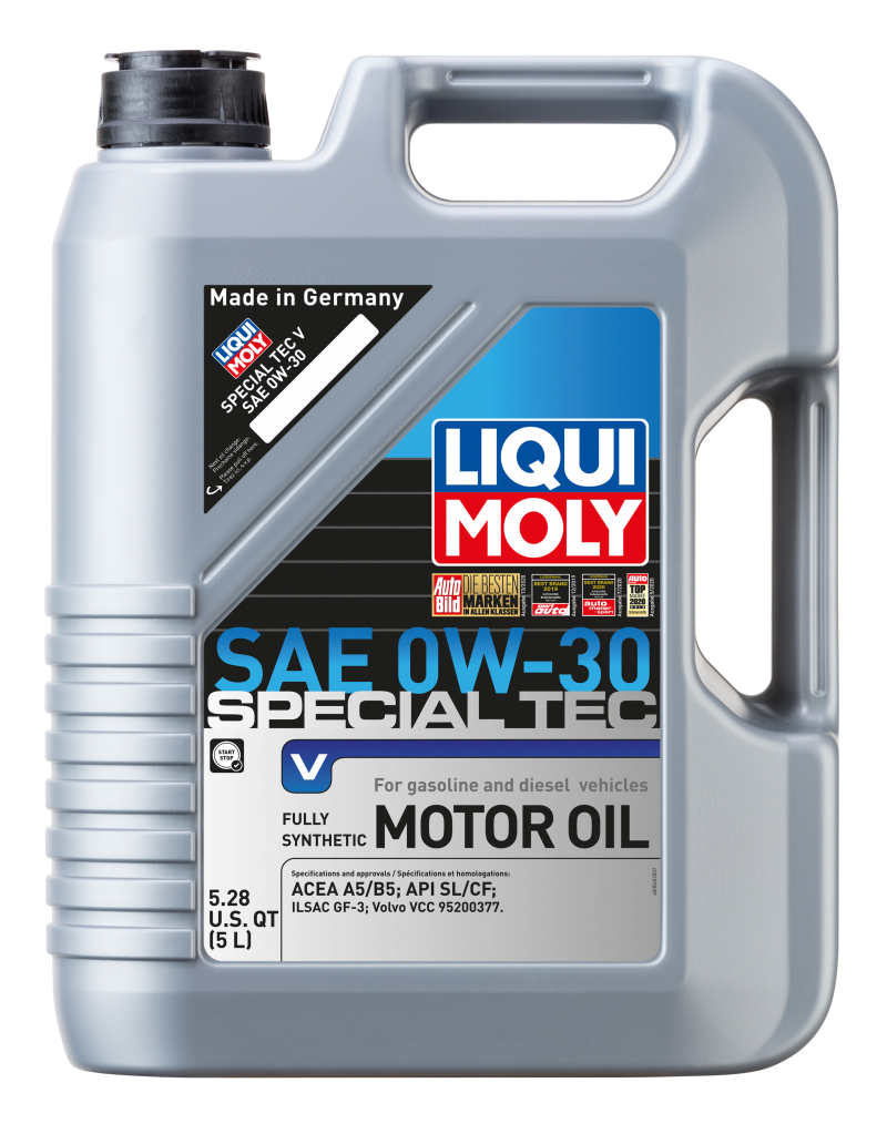 LIQUI MOLY 5L Special Tec V Motor Oil SAE 0W30