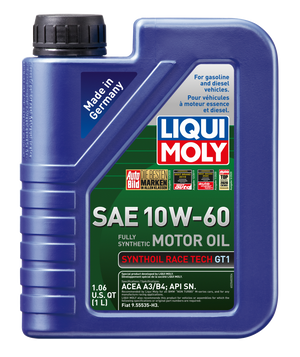 LIQUI MOLY 1L Synthoil Race Tech GT1 Motor Oil SAE 10W60