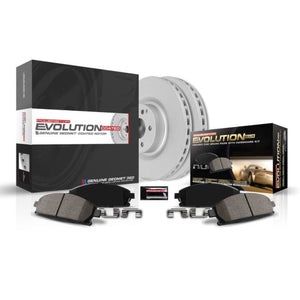 Power Stop 91-96 Dodge Stealth Front Z17 Evolution Geomet Coated Brake Kit